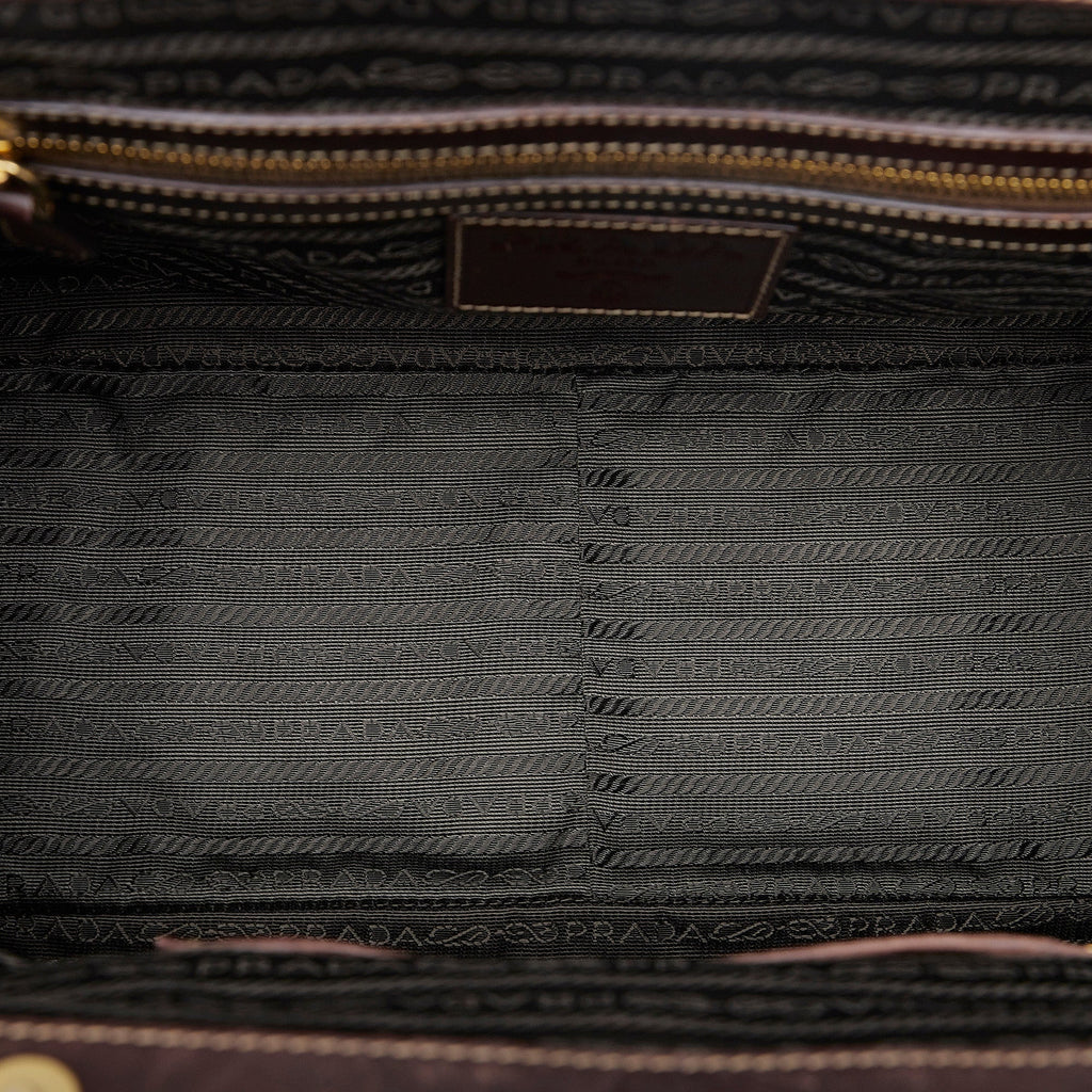 PRADA Canapa Logo Shoulder Bag