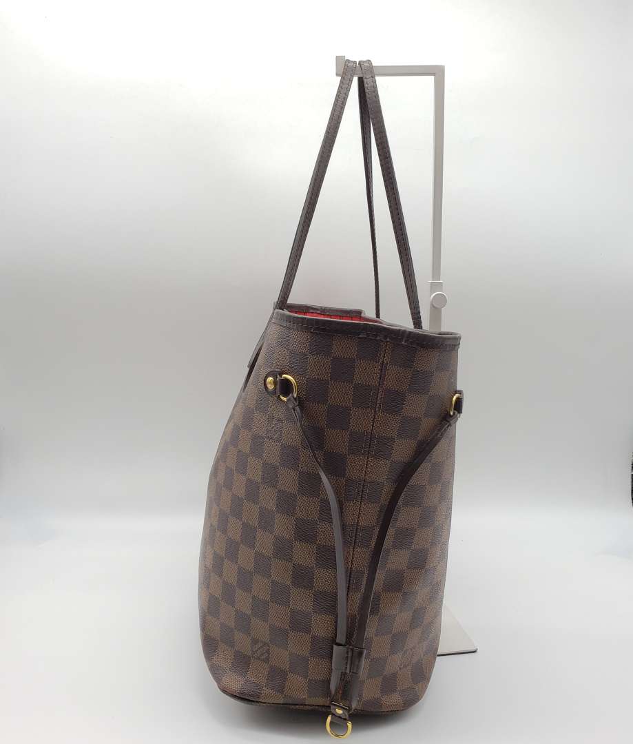 Louis Vuitton Neverfull MM Browns Damier Tote Bag