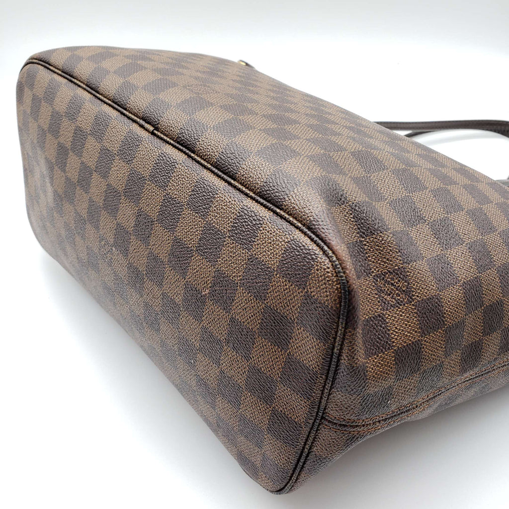 Louis Vuitton Neverfull MM Browns Damier Tote Bag