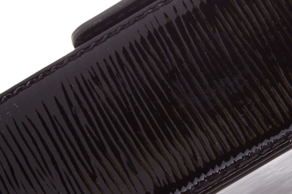 Louis Vuitton Sobe Black Patent Epi Leather Clutch