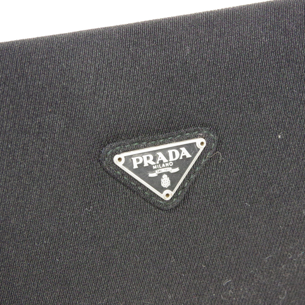 PRADA * Plastic Chain Shoulder Bag Black