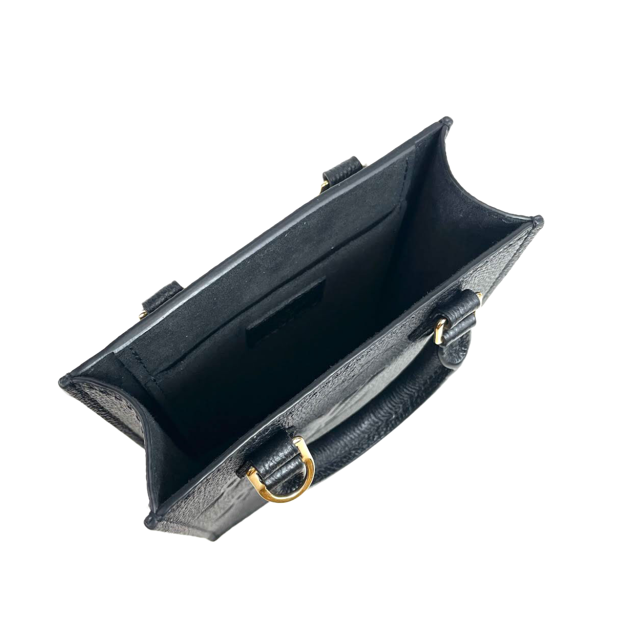 LOUIS VUITTON Petit Sac Plat Empreinte Black