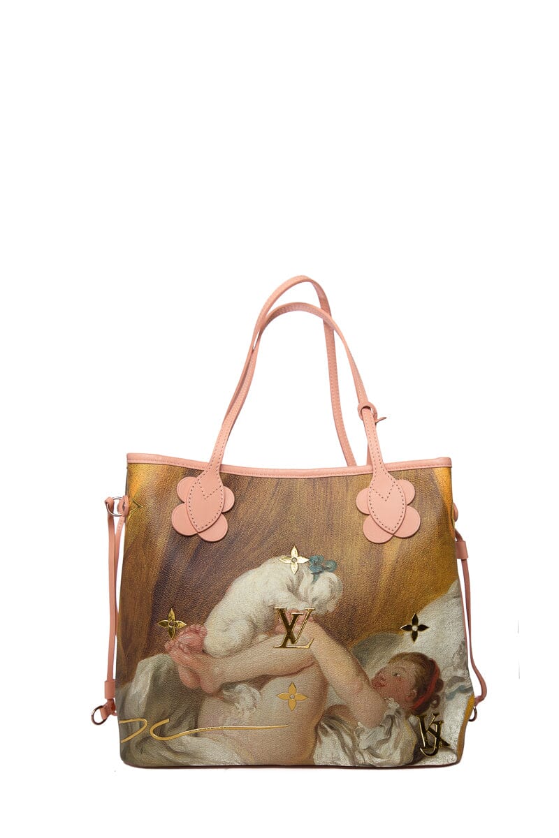 Louis Vuitton Multi Colored Jeff Koons Masters Collection Fragonard Tote