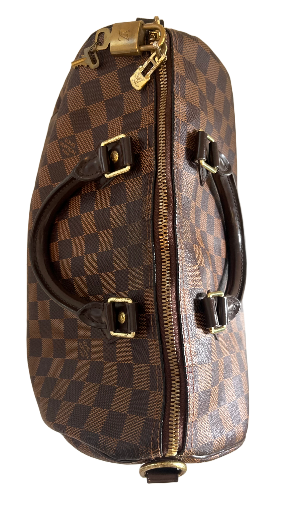 Louis Vuitton Speedy 30 Bandouliere, Damier Ebene