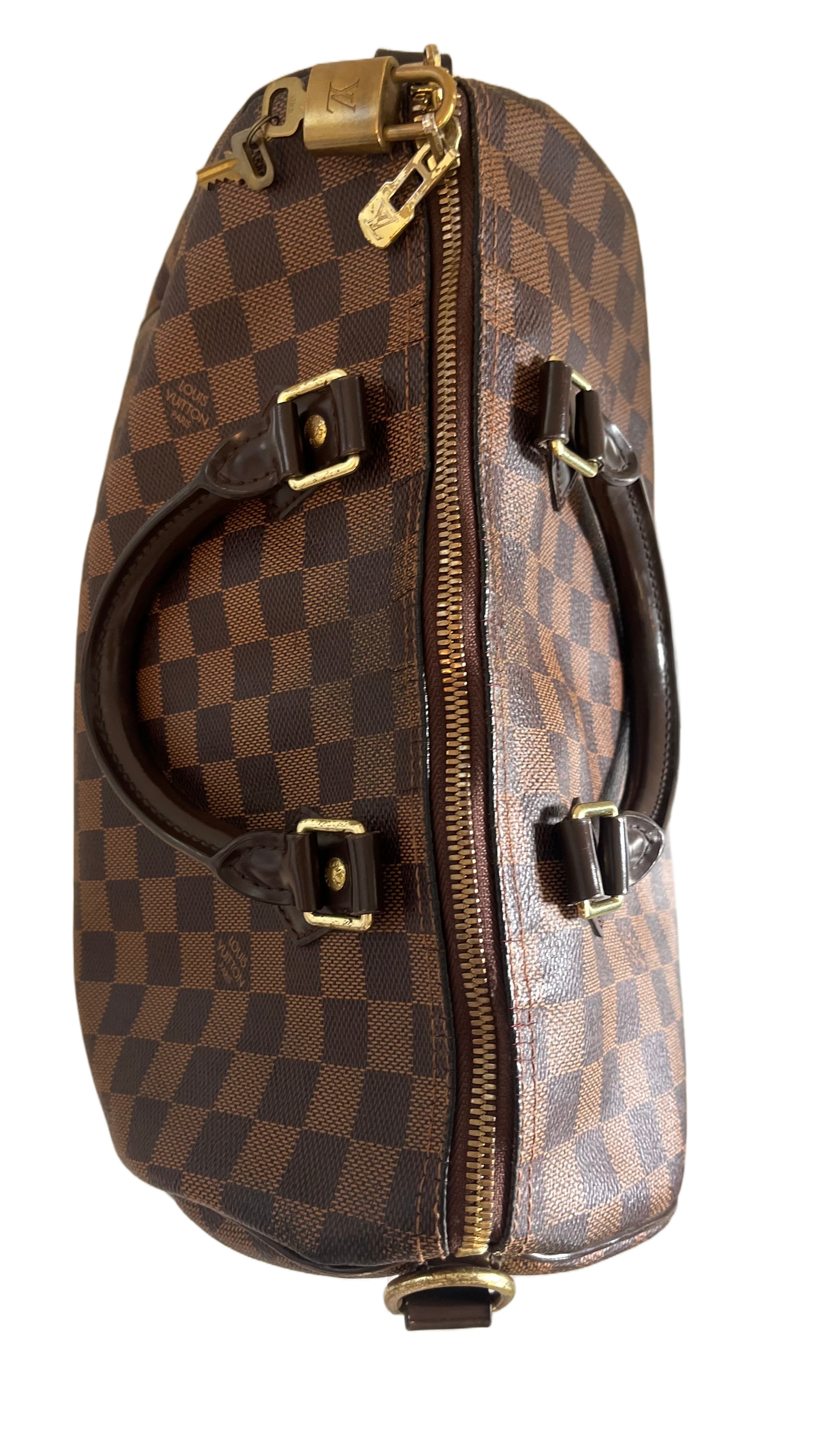 Louis Vuitton Speedy 30 Bandouliere, Damier Ebene