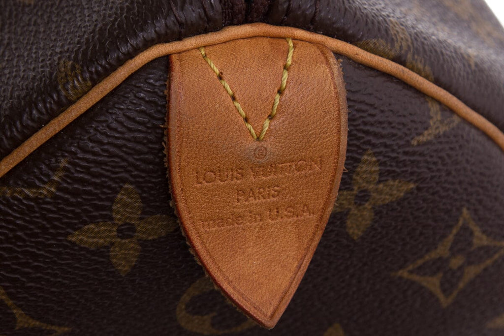 Louis Vuitton Vintage '10 Speedy Monogram Handbag