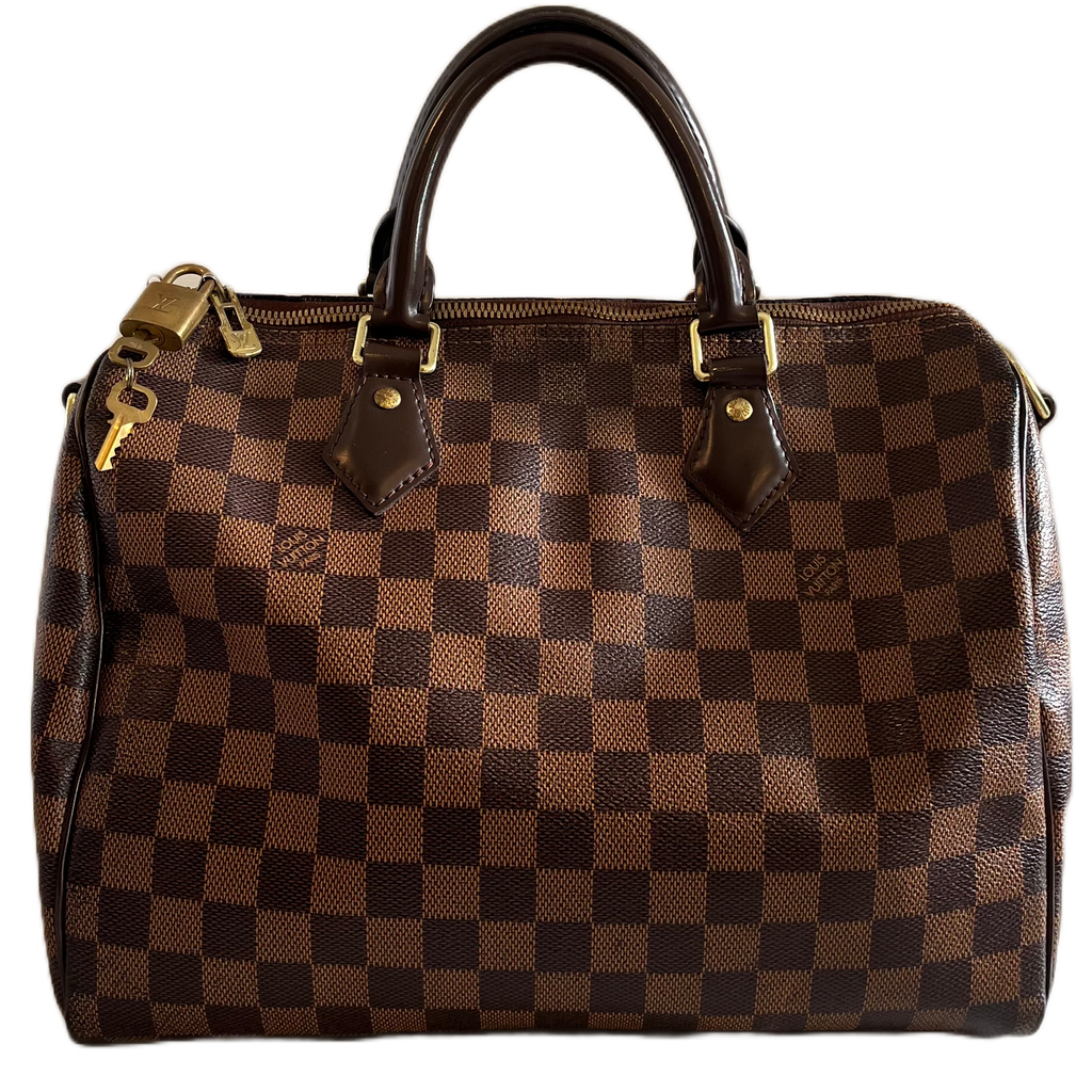 Louis Vuitton Speedy 30 Bandouliere, Damier Ebene