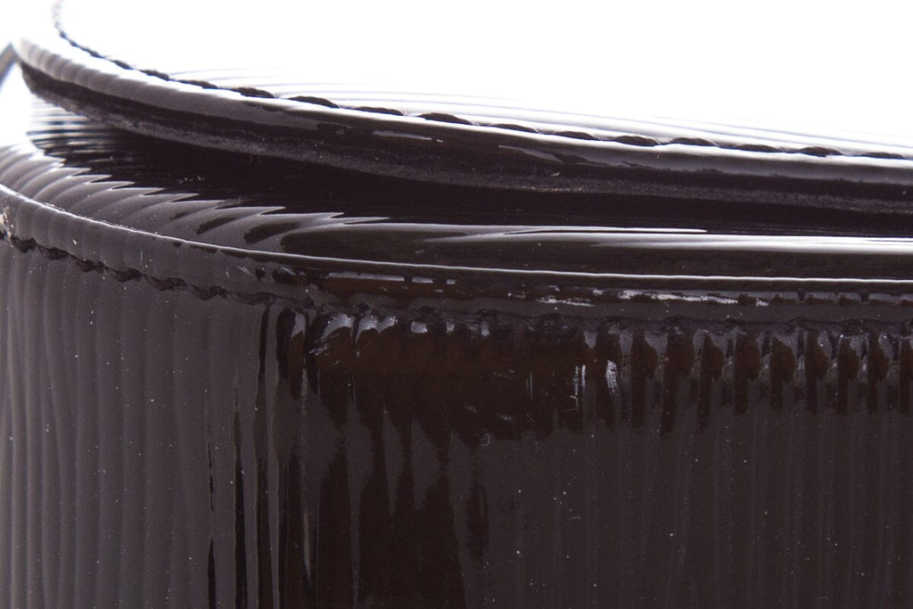 Louis Vuitton Sobe Black Patent Epi Leather Clutch