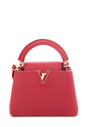 Louis Vuitton Scarlet Mini Capucines Handbag