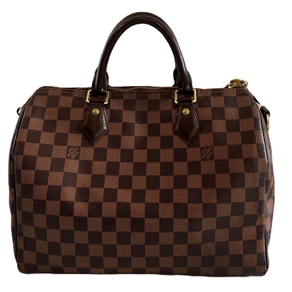 Louis Vuitton Speedy 30 Bandouliere, Damier Ebene