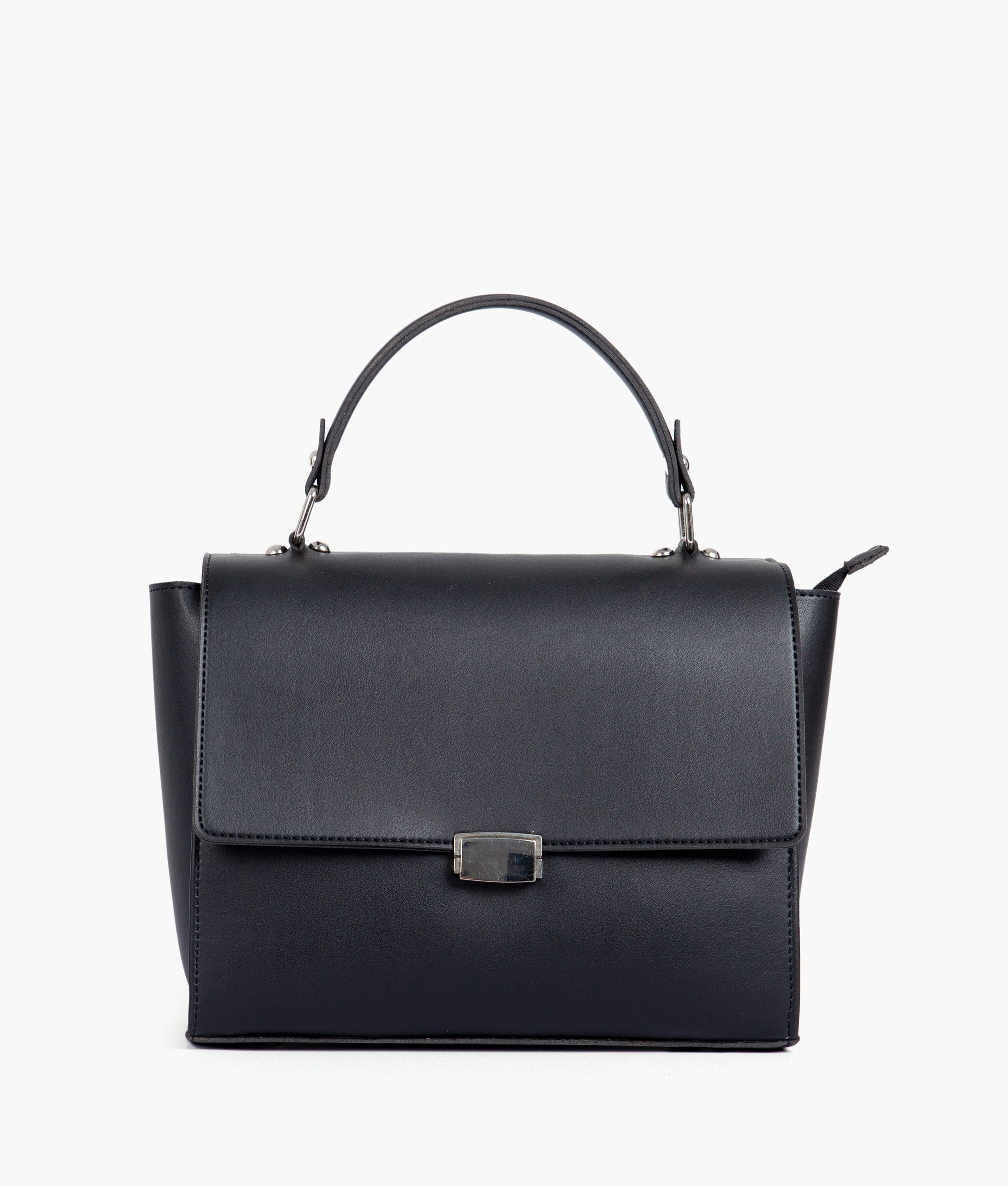 Black mini messenger bag