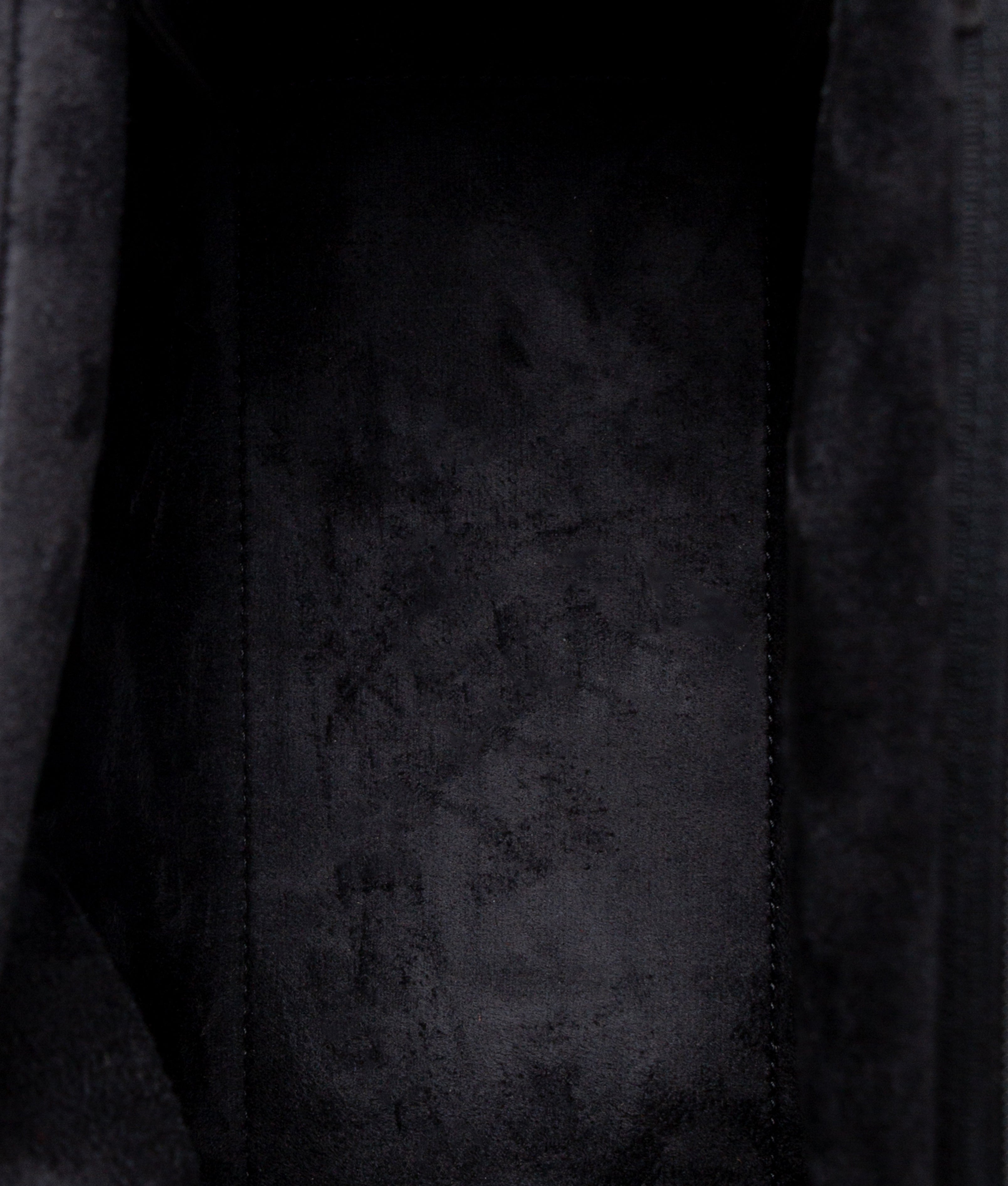 Black mini messenger bag