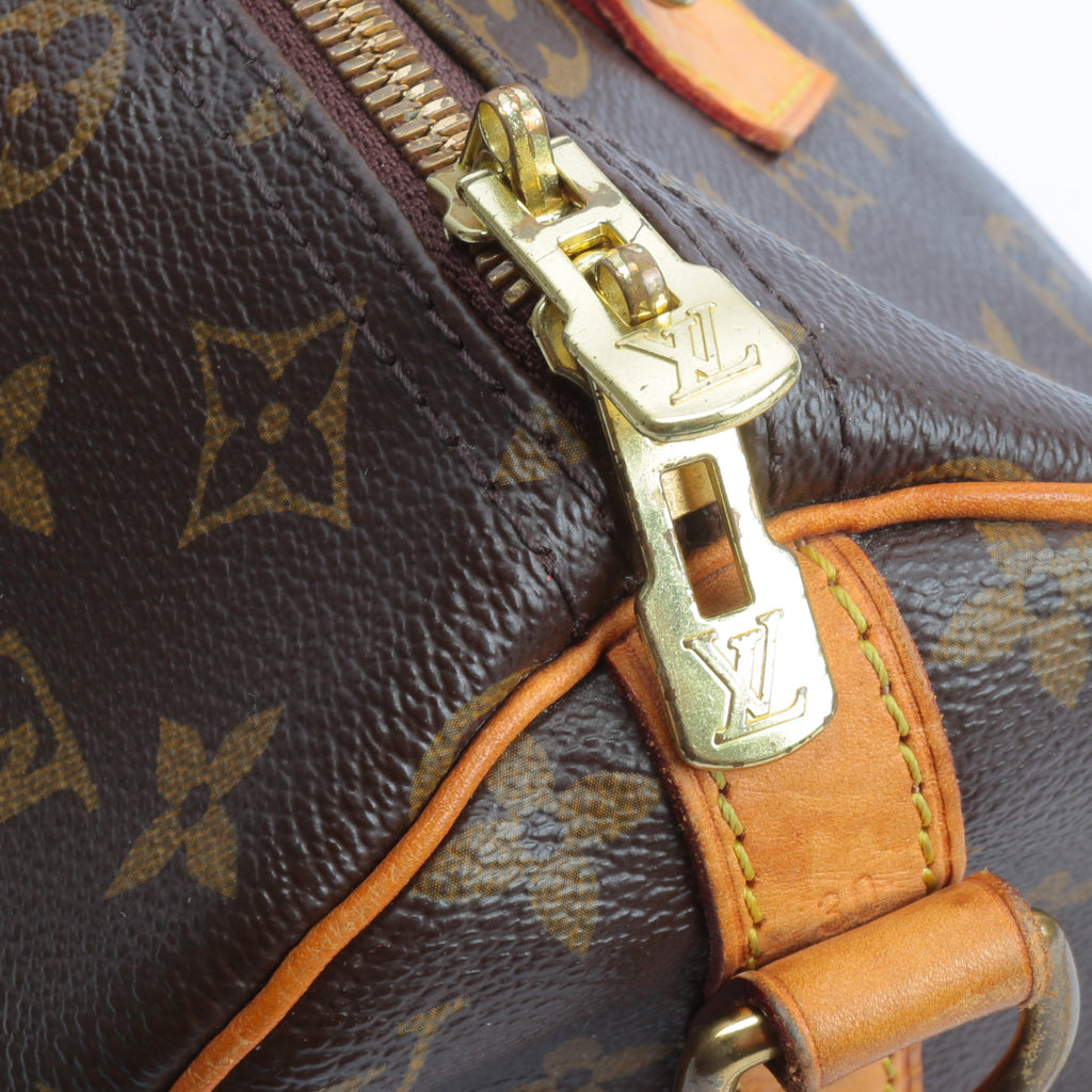 LOUIS VUITTON Speedy 30 Bando Monogram-OUTLET FINAL SALE