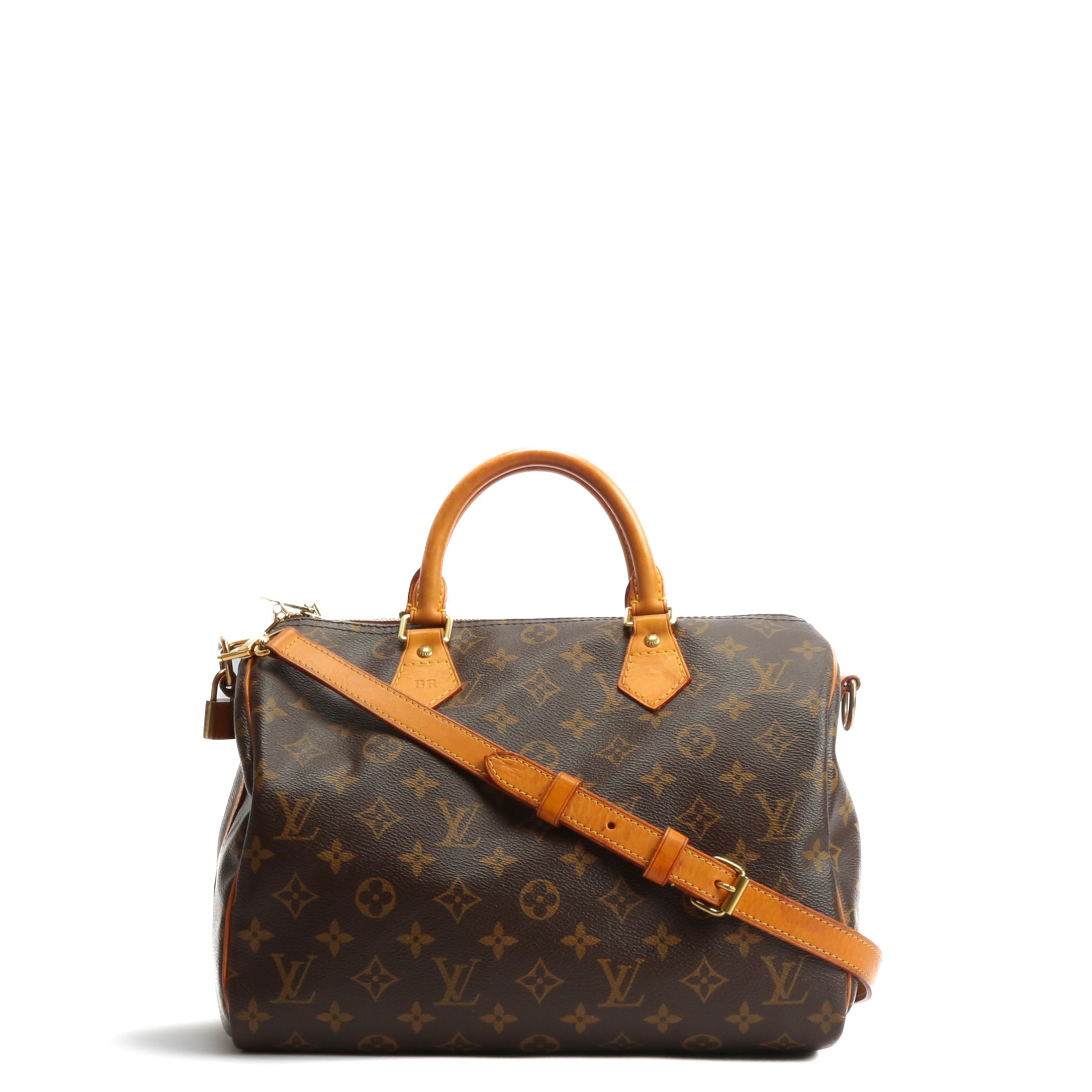 LOUIS VUITTON Speedy 30 Bando Monogram-OUTLET FINAL SALE