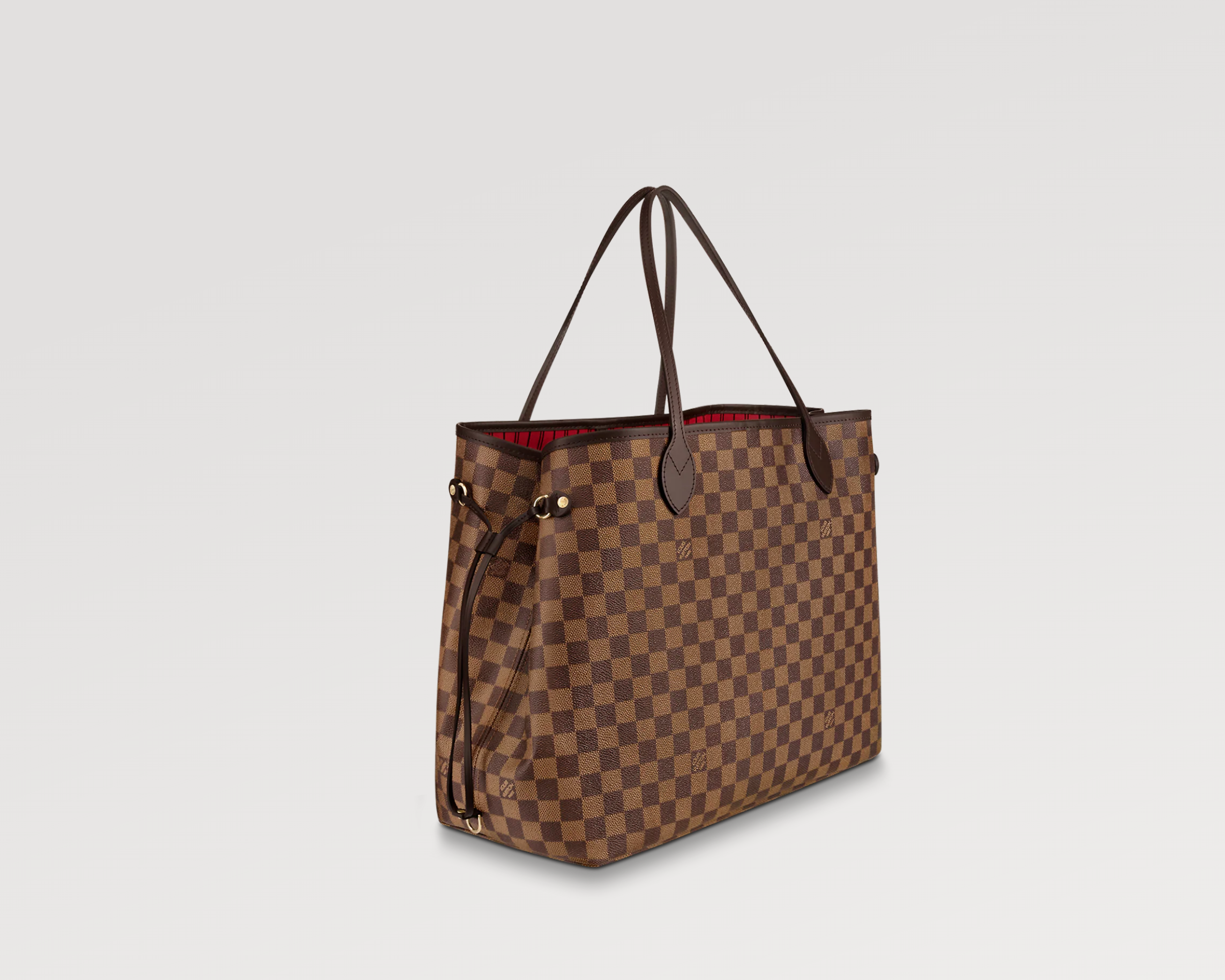 LOUIS VUITTON NEVERFULL GM DAMIER EBENE TOTE BAG