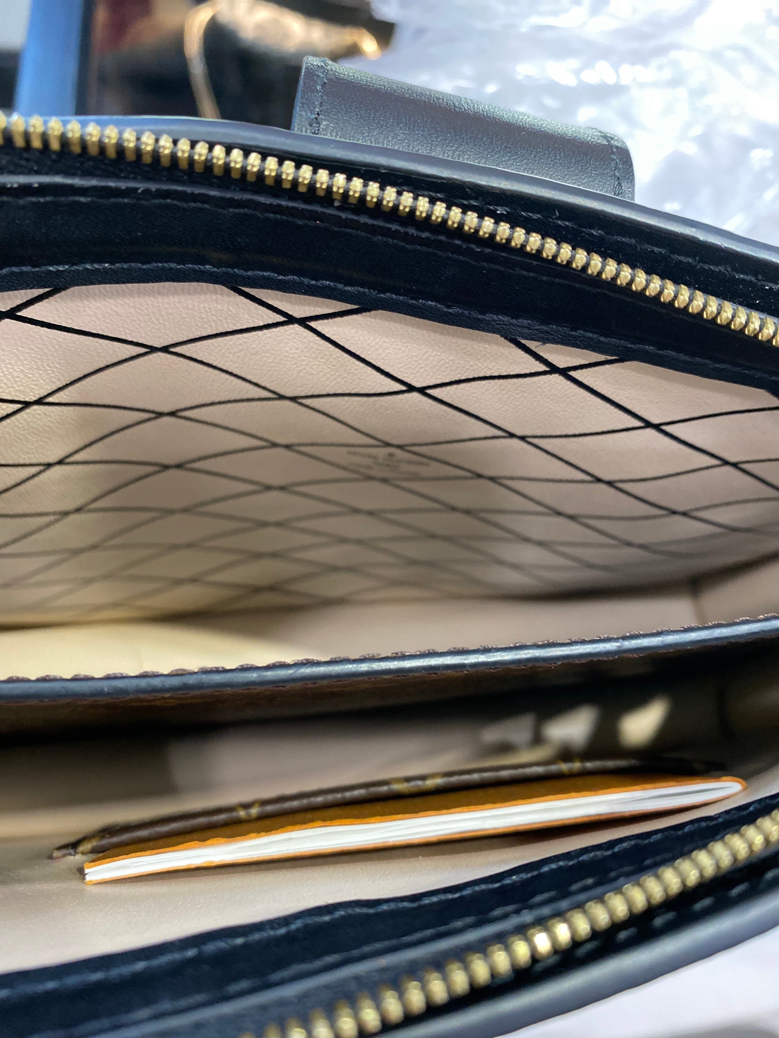 LOUIS VUITTON REVERSE MONOGRAM TRUNK CLUTCH BAG