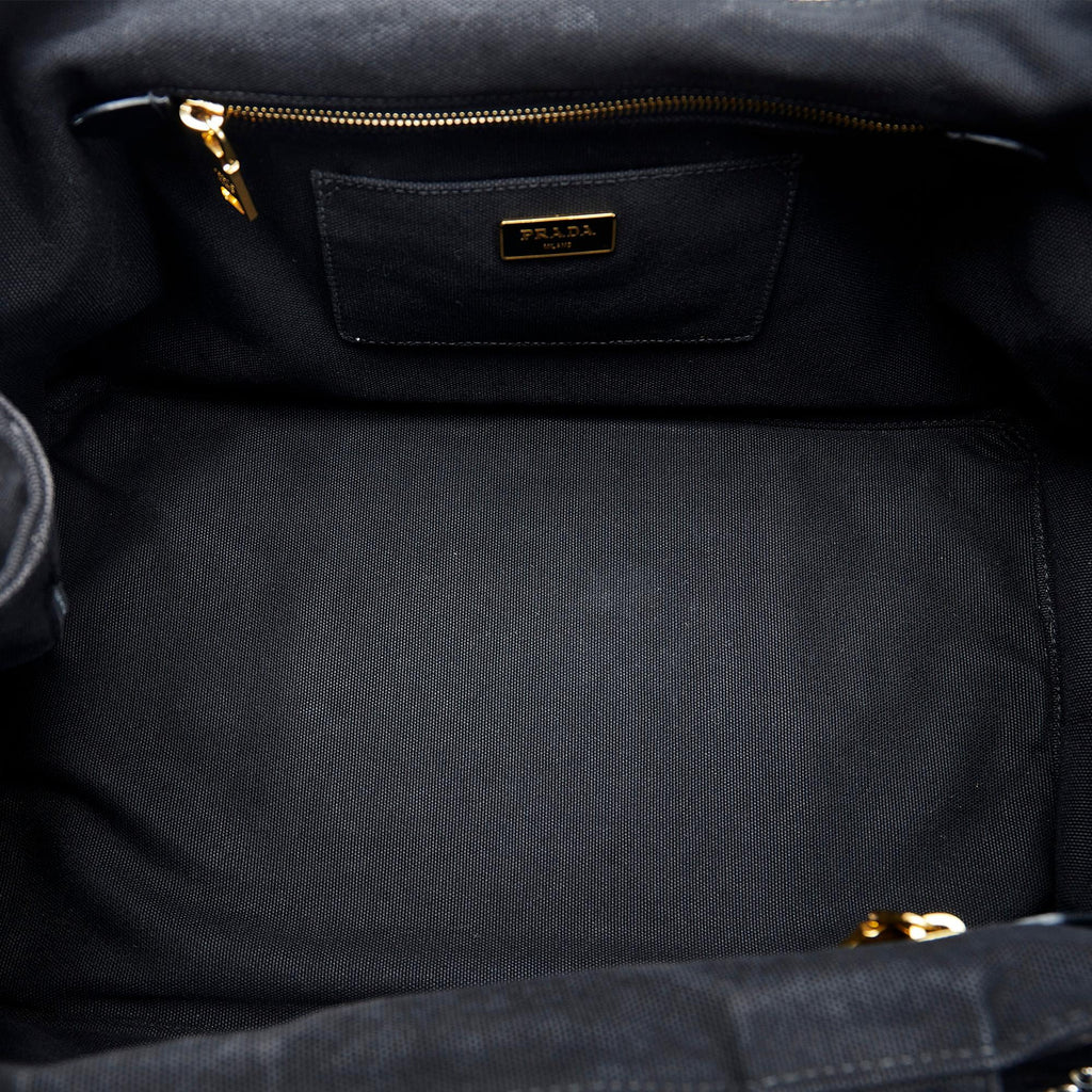 Prada Bijoux Canapa Tote (SHG-Ax9g1z)