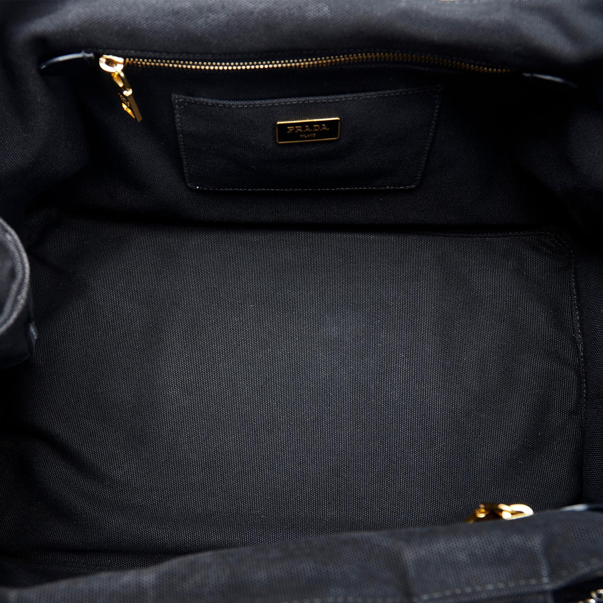 Prada Bijoux Canapa Tote (SHG-Ax9g1z)