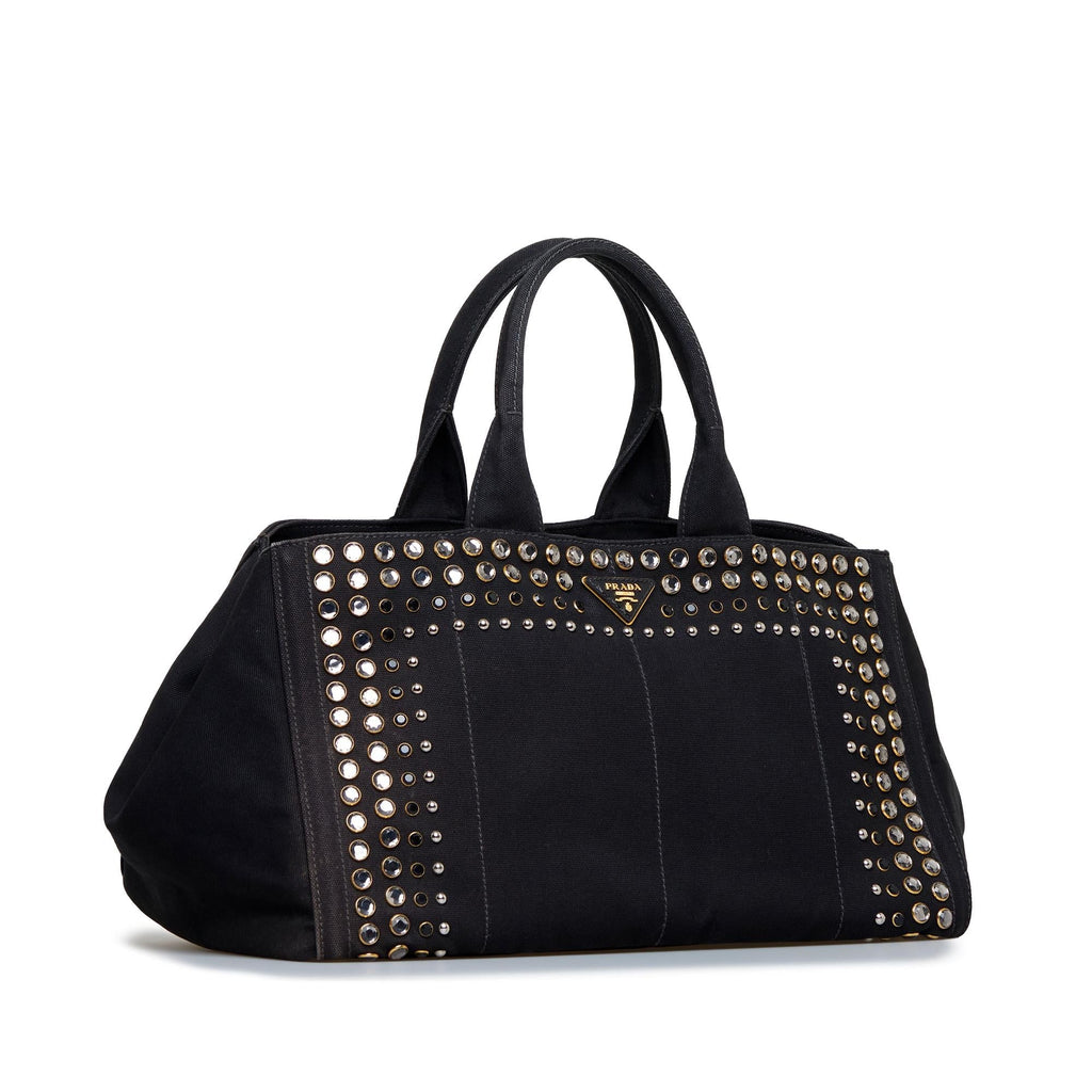 Prada Bijoux Canapa Tote (SHG-Ax9g1z)