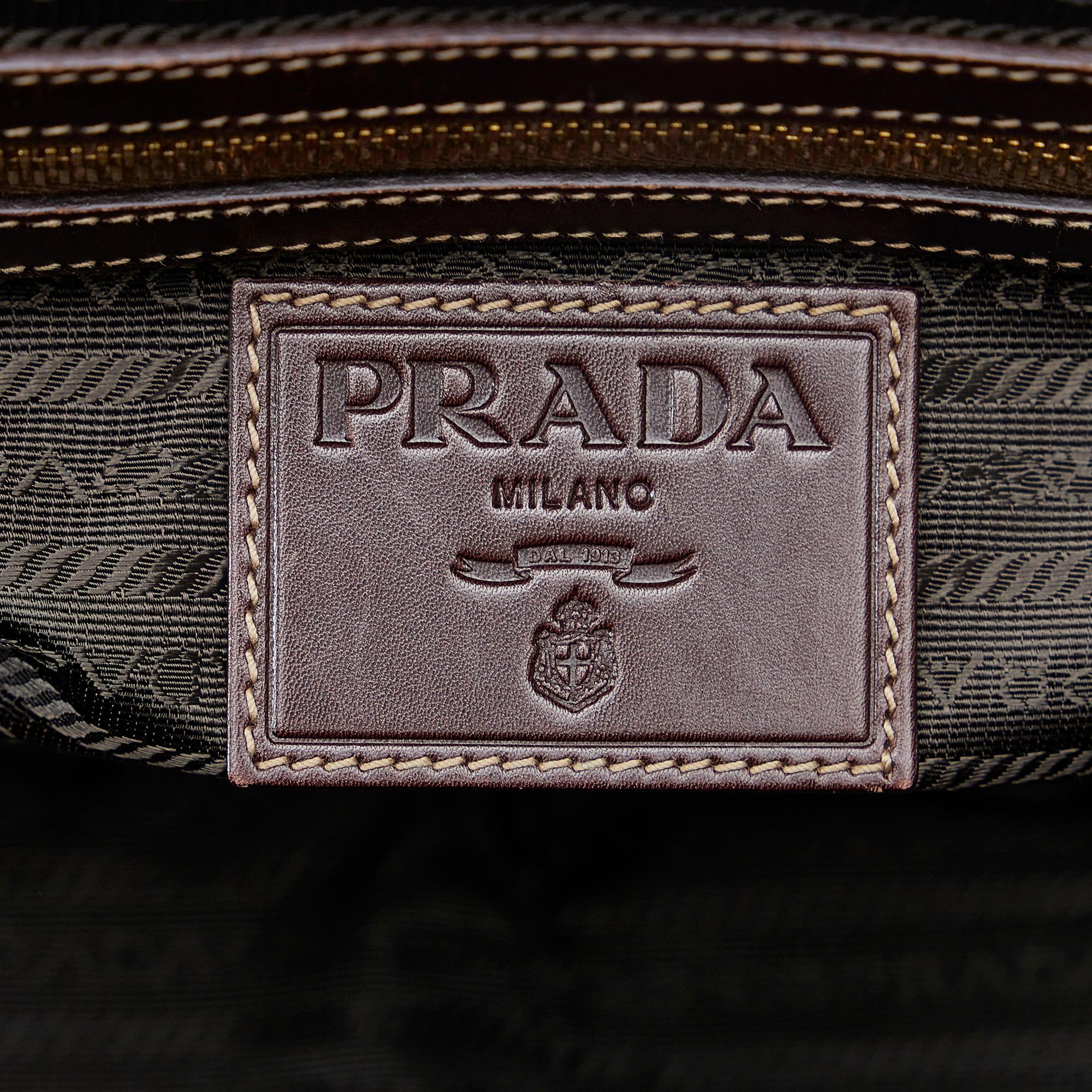 Prada Canapa Logo Shoulder Bag (SHG-rHCO1g)