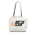 Prada Canapa Racing Logo Shopping Tote (SHG-D1sLeK)