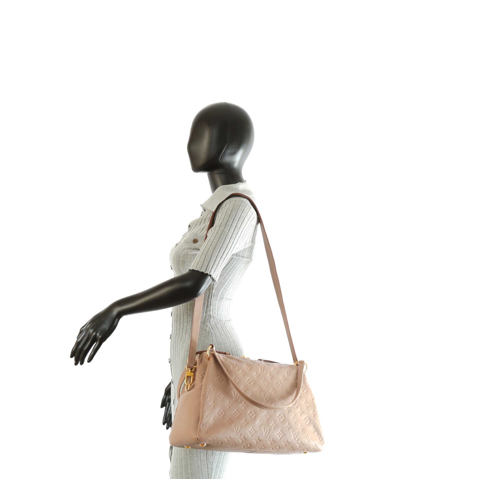 LOUIS VUITTON Ponthieu PM Empreinte Taupe