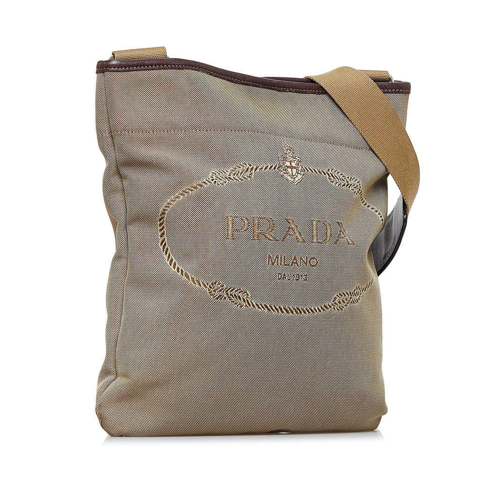 PRADA Canapa Logo Crossbody Crossbody Bag