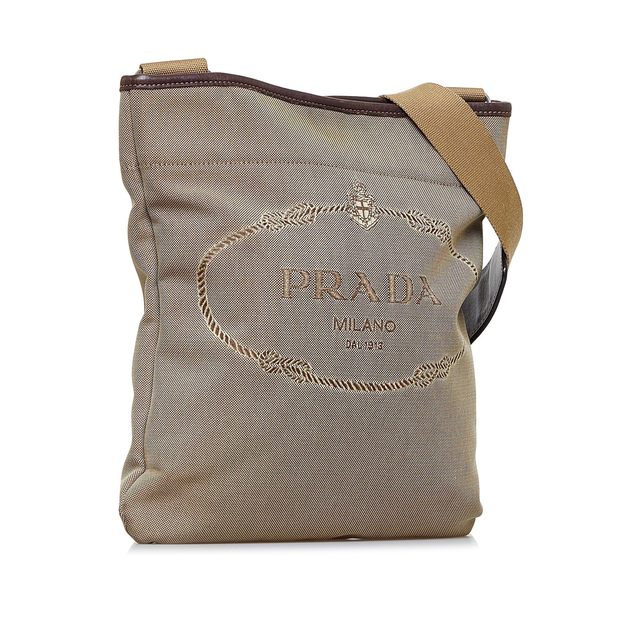 PRADA Canapa Logo Crossbody Crossbody Bag