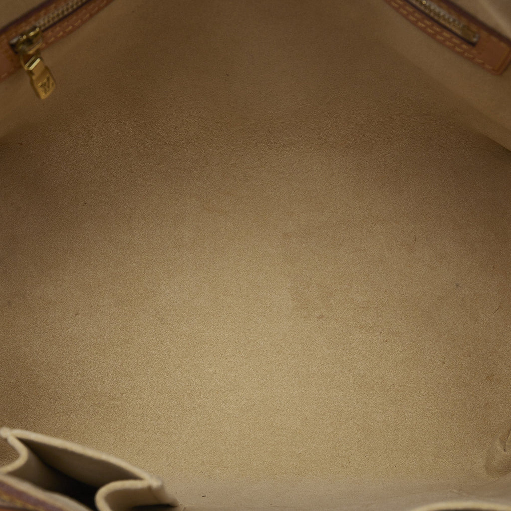 White Louis Vuitton Damier Azur Hampstead PM Tote Bag