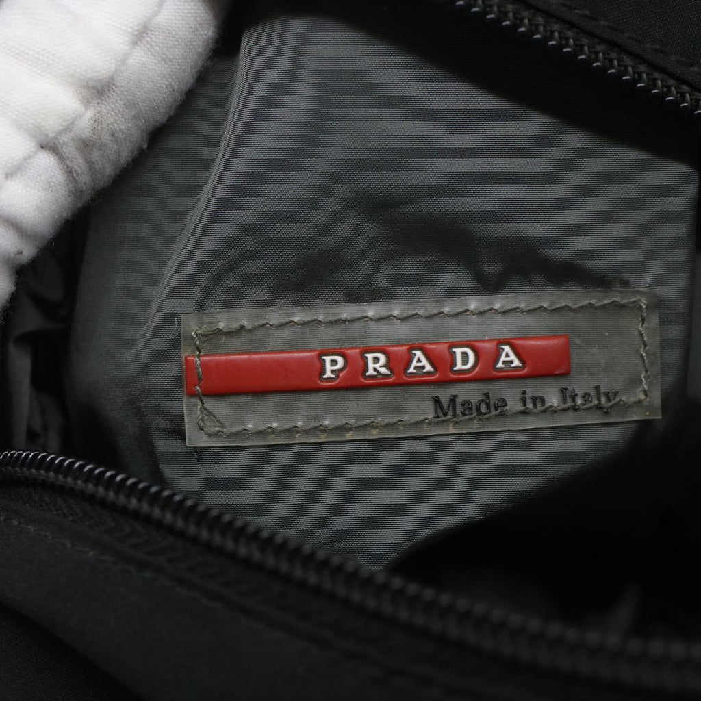 PRADA  Sports Hand Bag Nylon Black  am4807