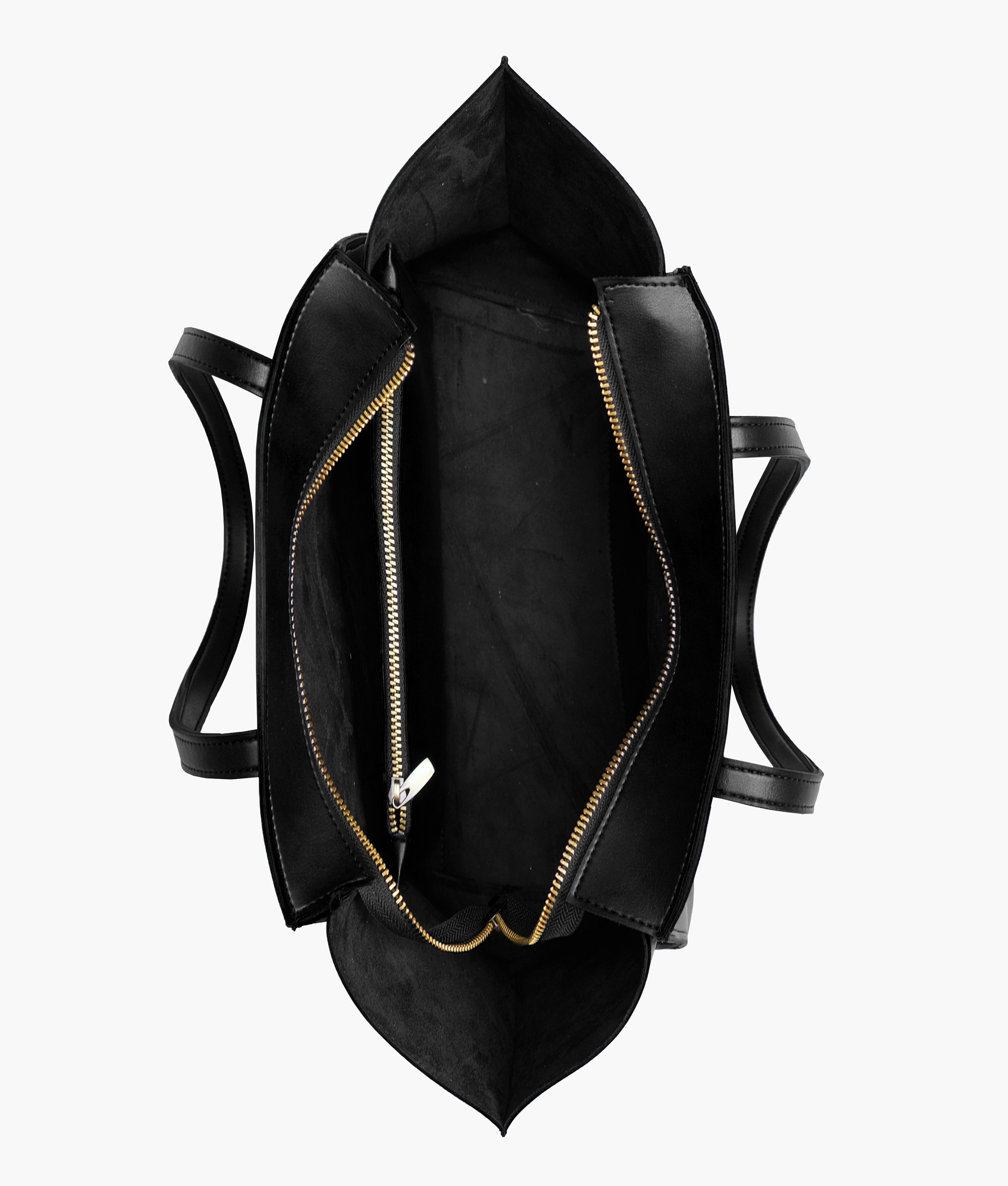 Black classic tote bag