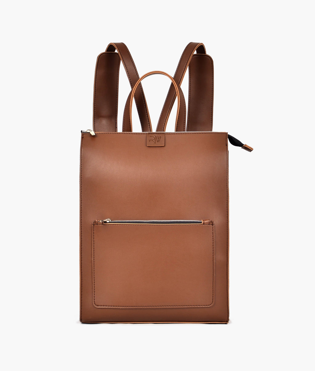 Brown adventure backpack