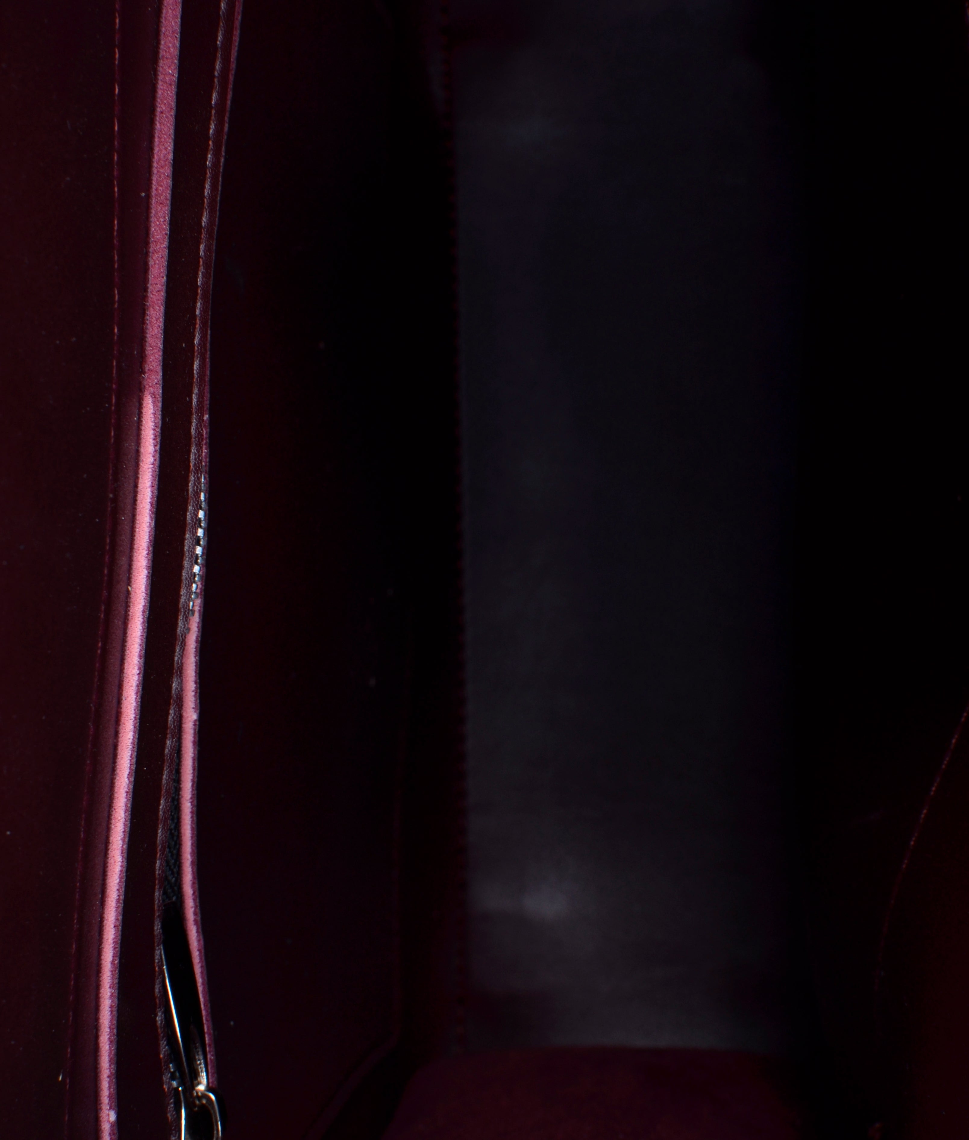 Burgundy suede adventure backpack