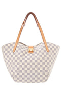 Louis Vuitton White Damier Azur Salina Handbag