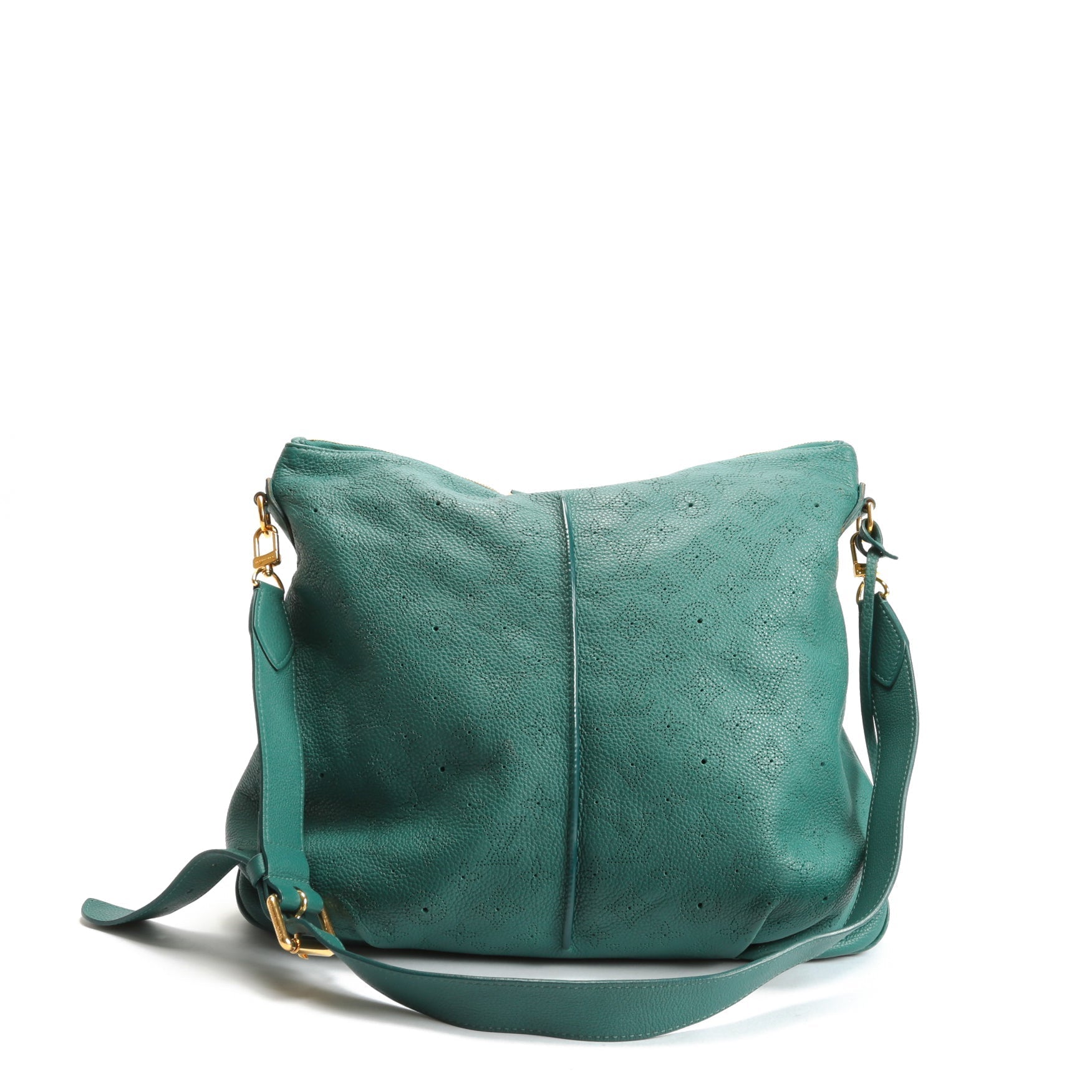 LOUIS VUITTON Selene MM Monogram Mahina Aqua