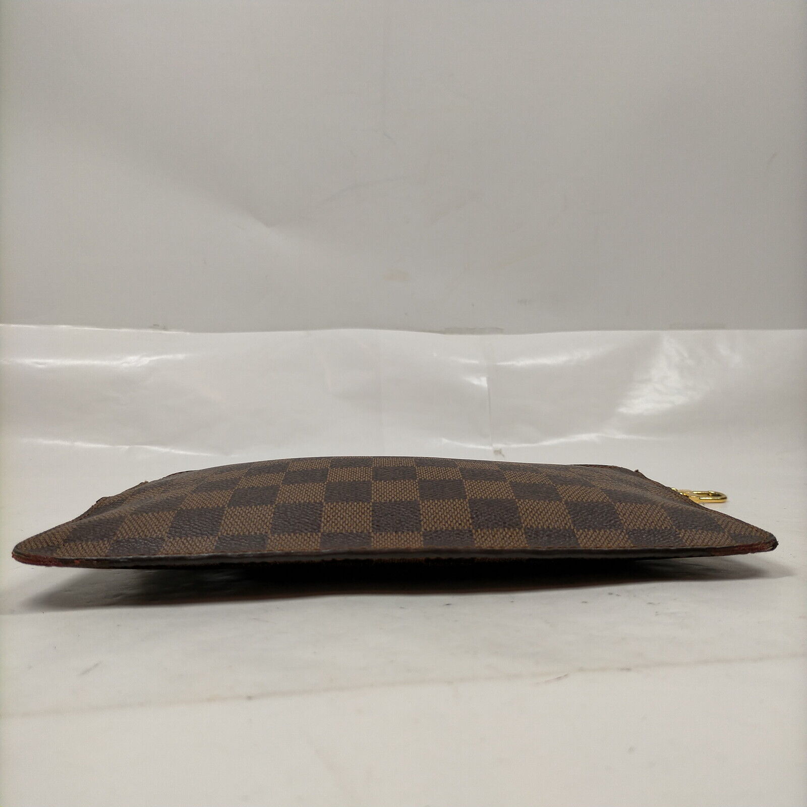 Louis Vuitton Neverfull Damier Ebene Wristlet Pouch/Clutch Bag