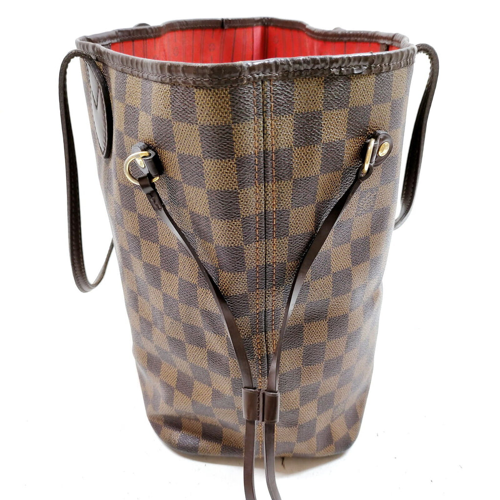 Louis Vuitton Neverfull MM Brown Damier Tote Bag