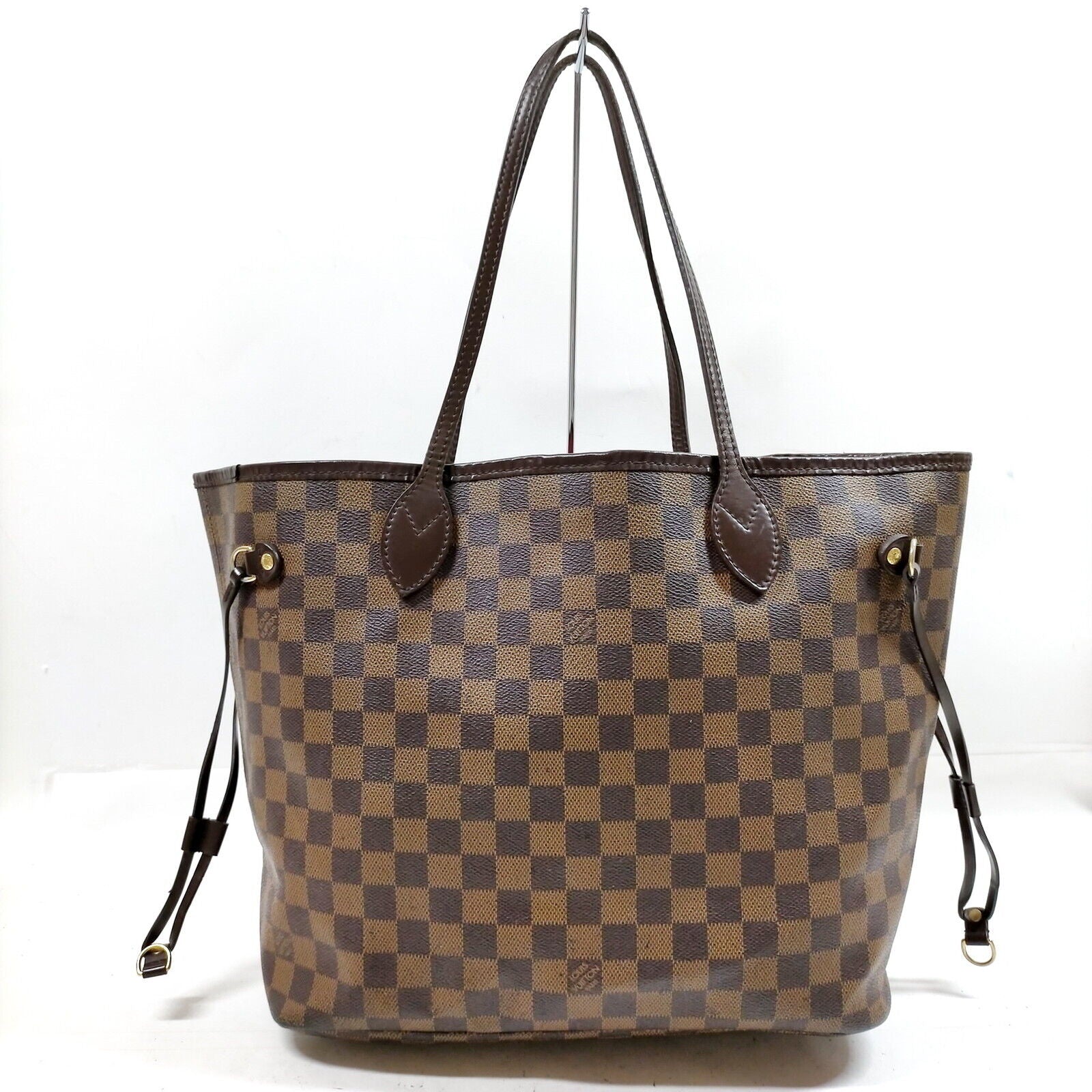 Louis Vuitton Neverfull MM Brown Damier Tote Bag