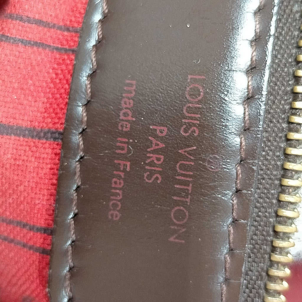 Louis Vuitton Neverfull MM Brown Damier Tote Bag