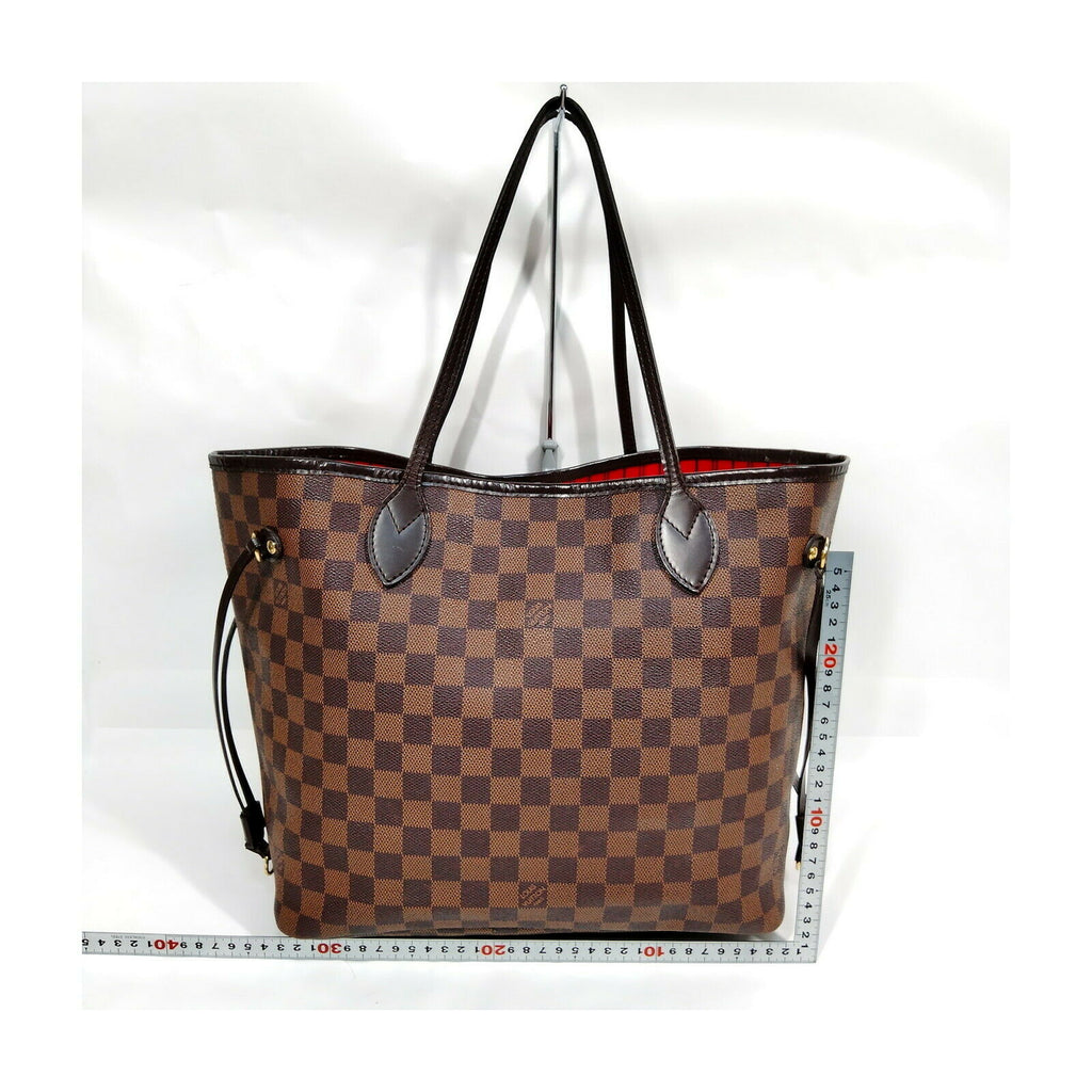 Louis Vuitton Neverfull MM Damier Ebene Tote Bag