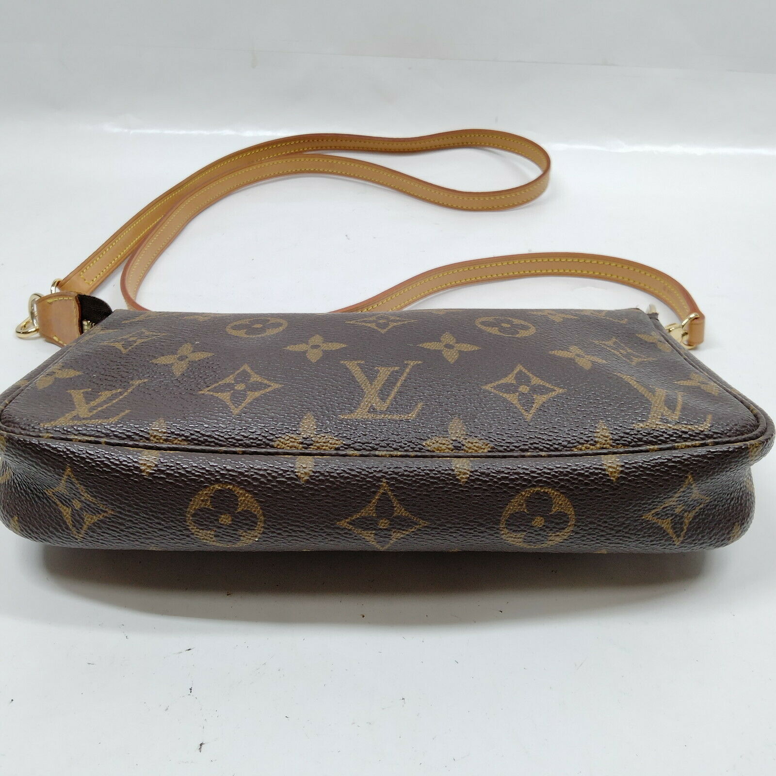 Louis Vuitton Pochette Accessoires Browns Monogram Hand Bag