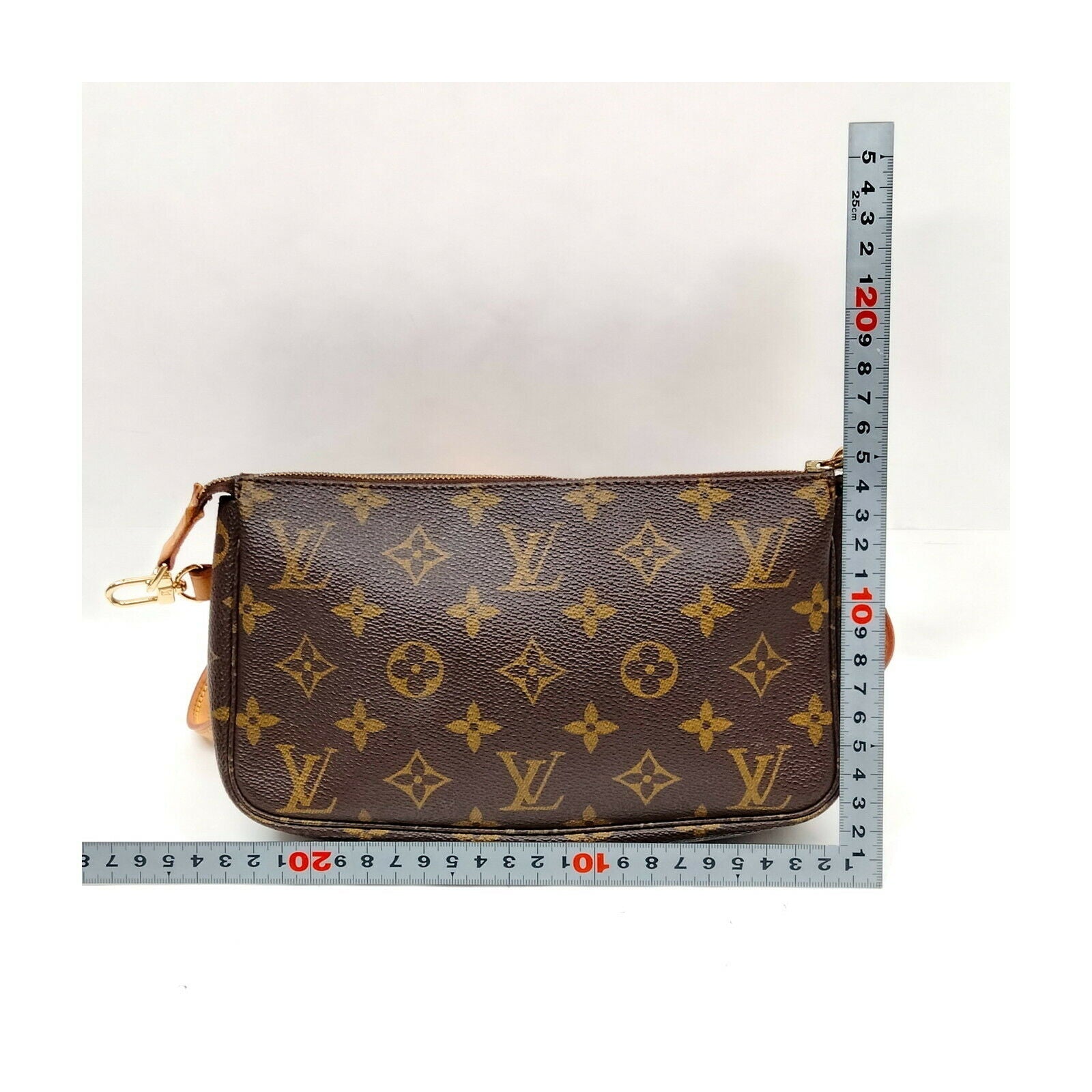 Louis Vuitton Pochette Accessoires Browns Monogram Hand Bag