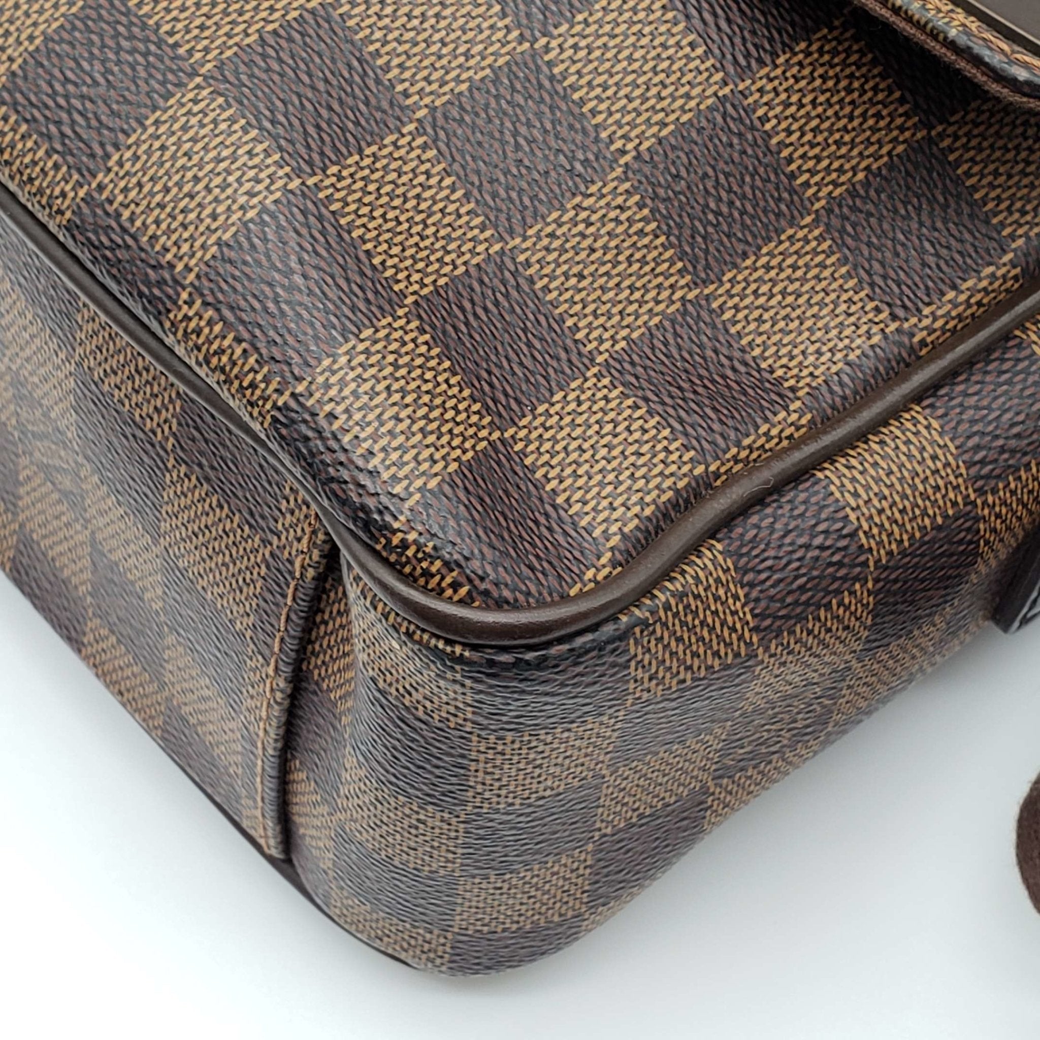 Louis Vuitton Shelton Damier Ebene Crossbody Bag