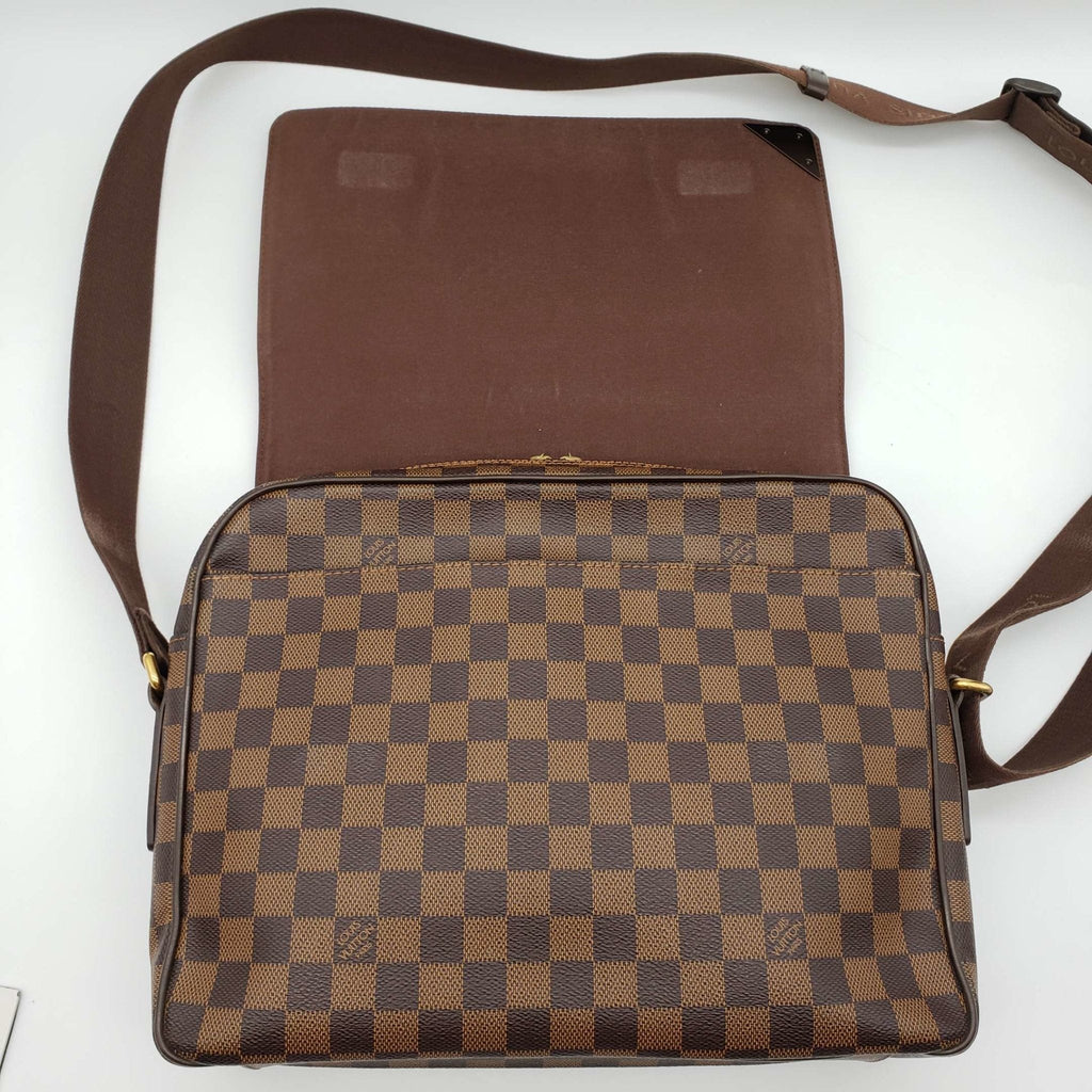 Louis Vuitton Shelton Damier Ebene Crossbody Bag
