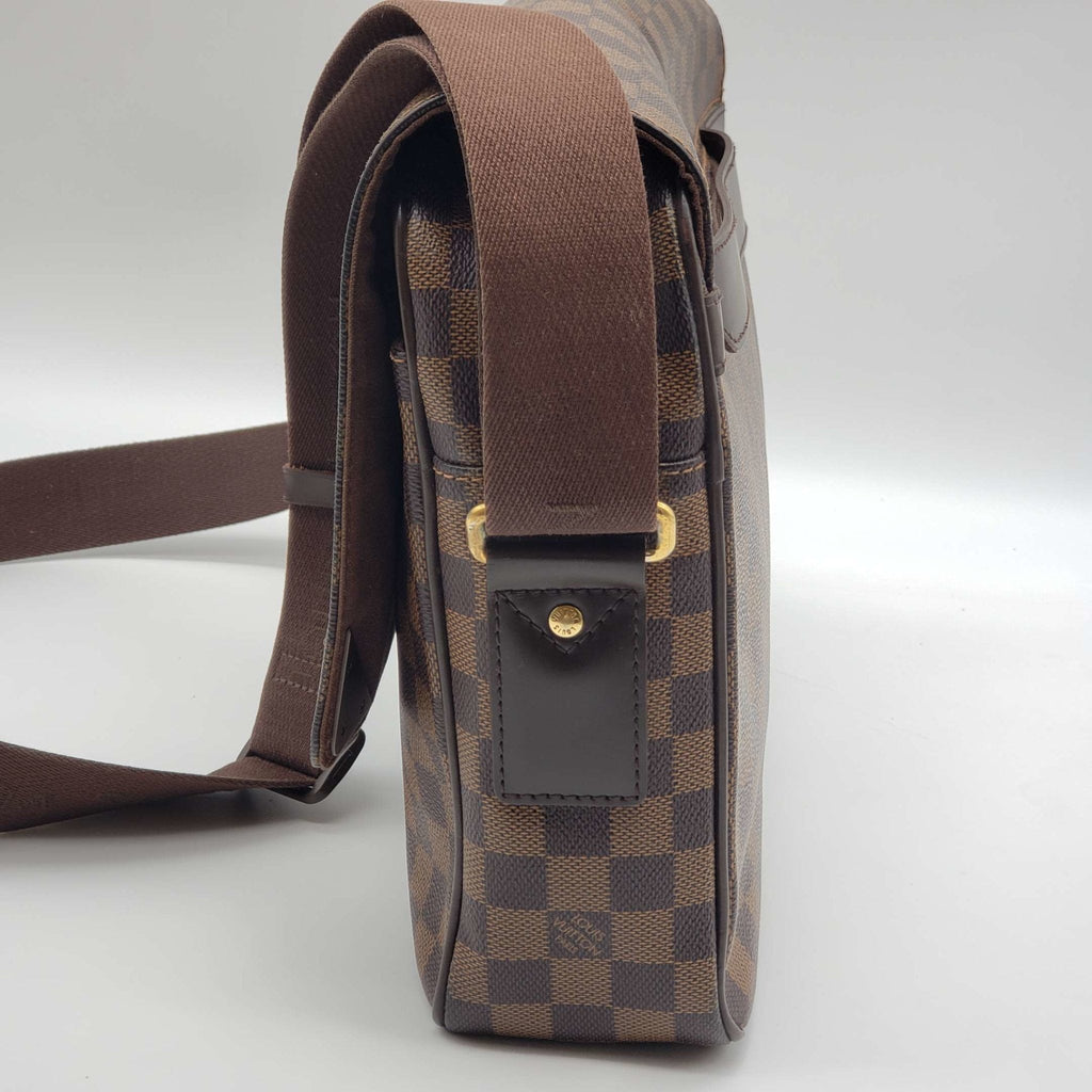 Louis Vuitton Shelton Damier Ebene Crossbody Bag