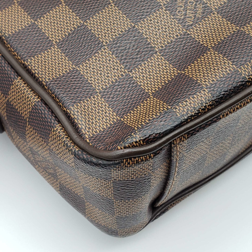 Louis Vuitton Shelton Damier Ebene Crossbody Bag