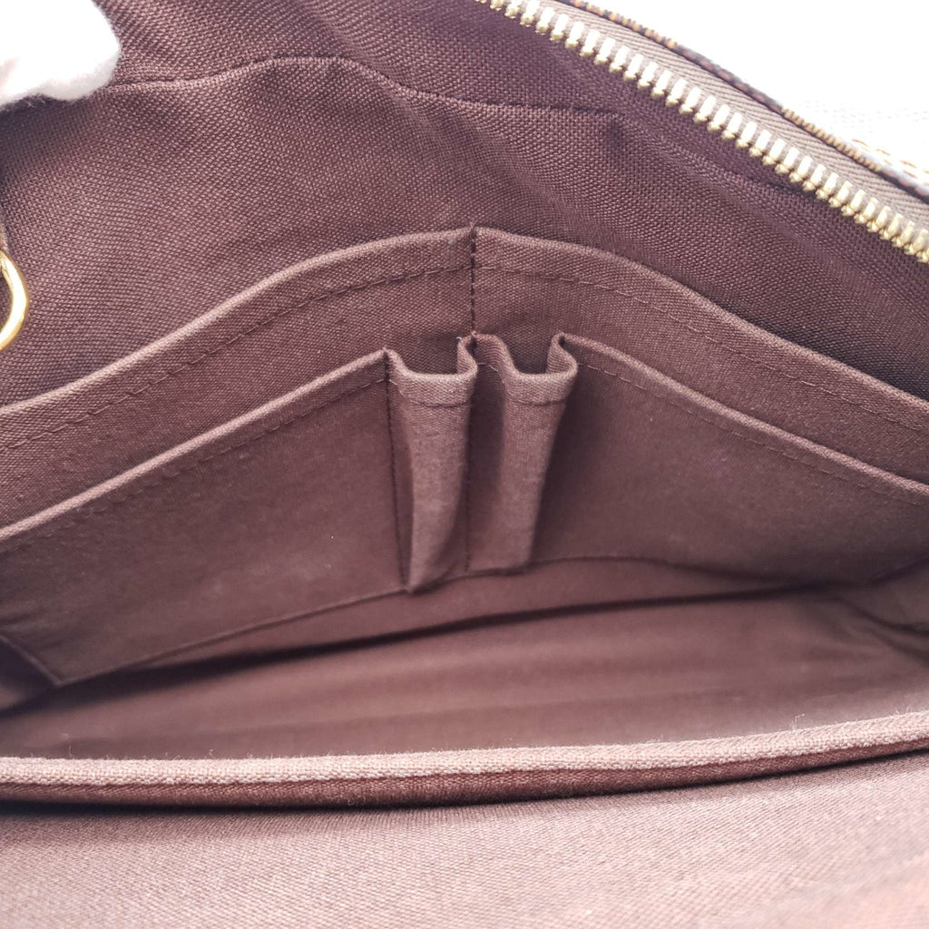 Louis Vuitton Shelton Damier Ebene Crossbody Bag