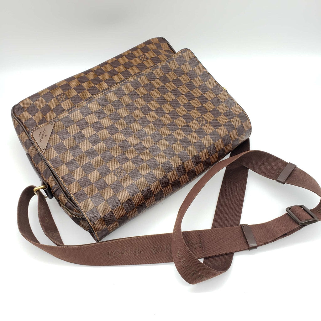 Louis Vuitton Shelton Damier Ebene Crossbody Bag