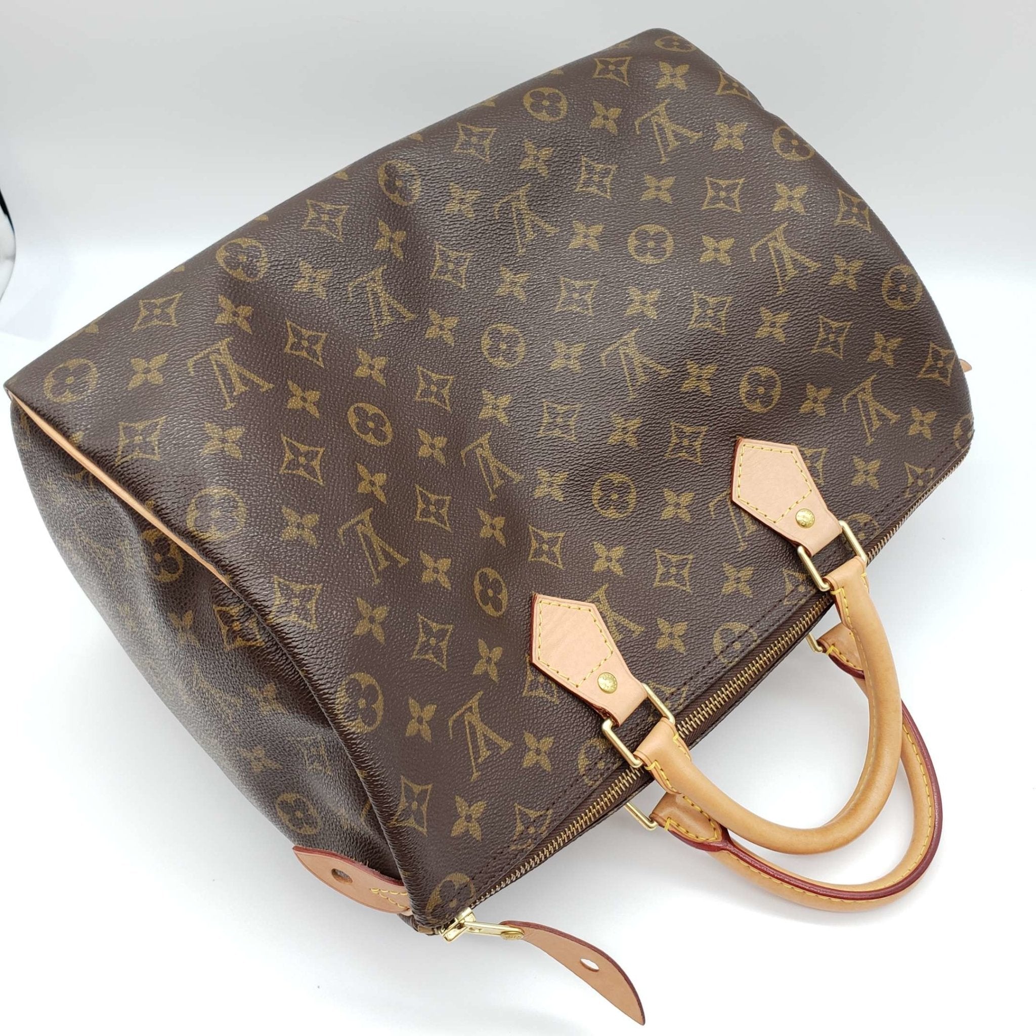Louis Vuitton Speedy 35 Monogram Boston Hand Bag