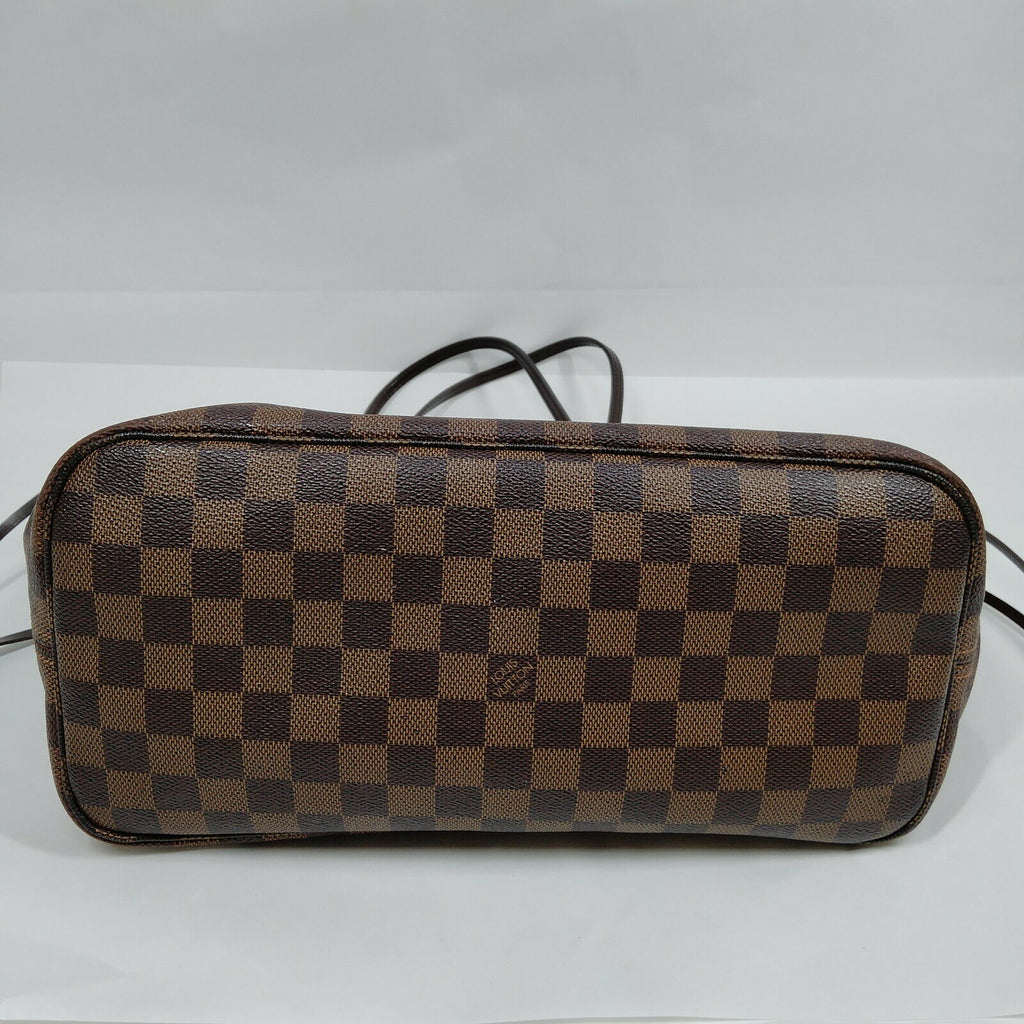 Louis Vuitton Neverfull MM Damier Ebene Tote Bag